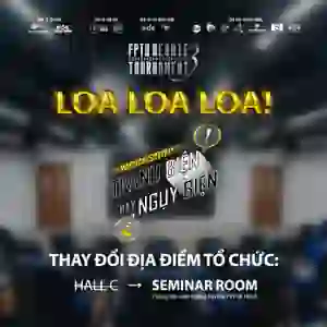 Change of Workshop Location Poster