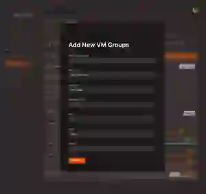 Old Add New Migration Job Dialog - Select VMs - VM
