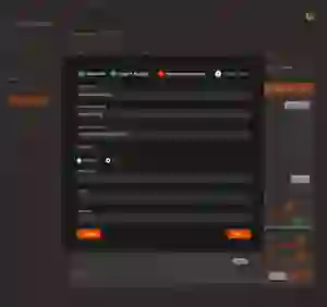 Old Add New Migration Job Dialog - Network Configs